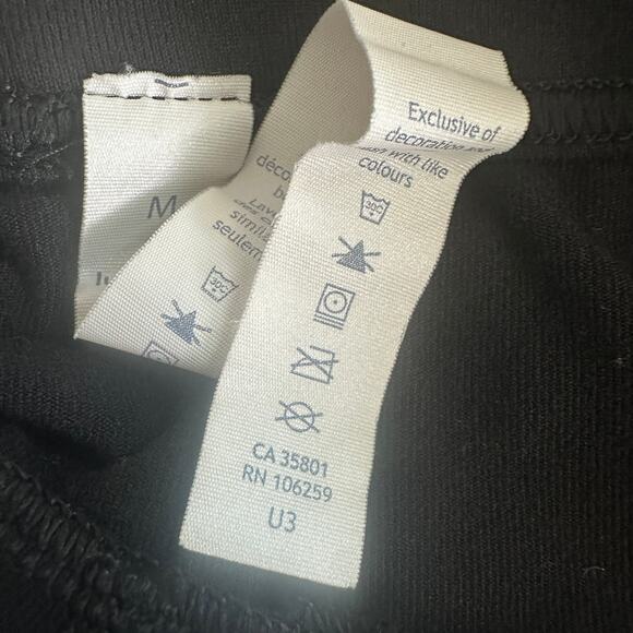 Lululemon Mens Discipline Pant Medium Short Black LM5479S Stretch Athletic EUC - Picture 9 of 10